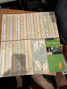 Rand McNally Fort Wayne IN 2006 Map